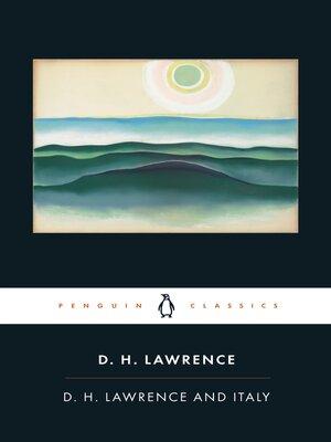 cover image of D. H. Lawrence and Italy